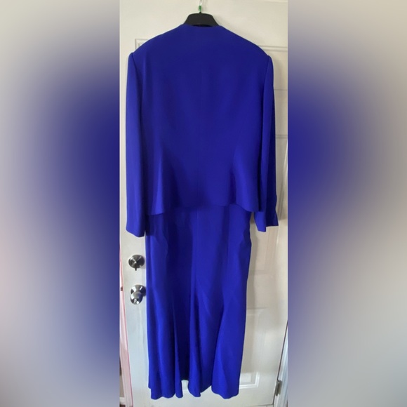 Elegant evening dress with matching jacket - Daymor Couture - Picture 3 of 6